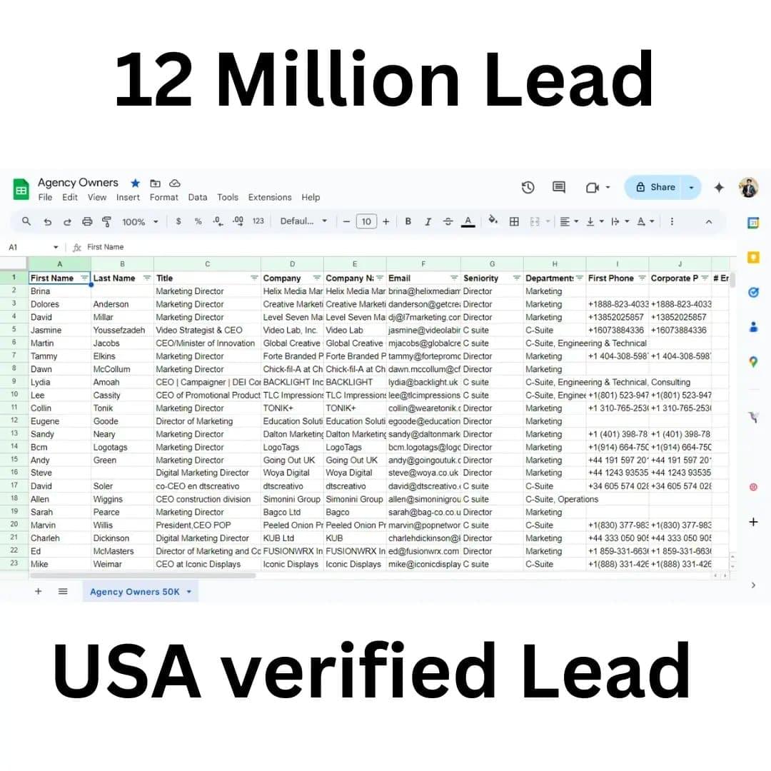 12 Million Lead